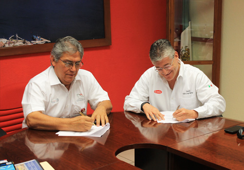 Port of Guaymas and CMIC sign an agreement to educate and train the construction industry companies